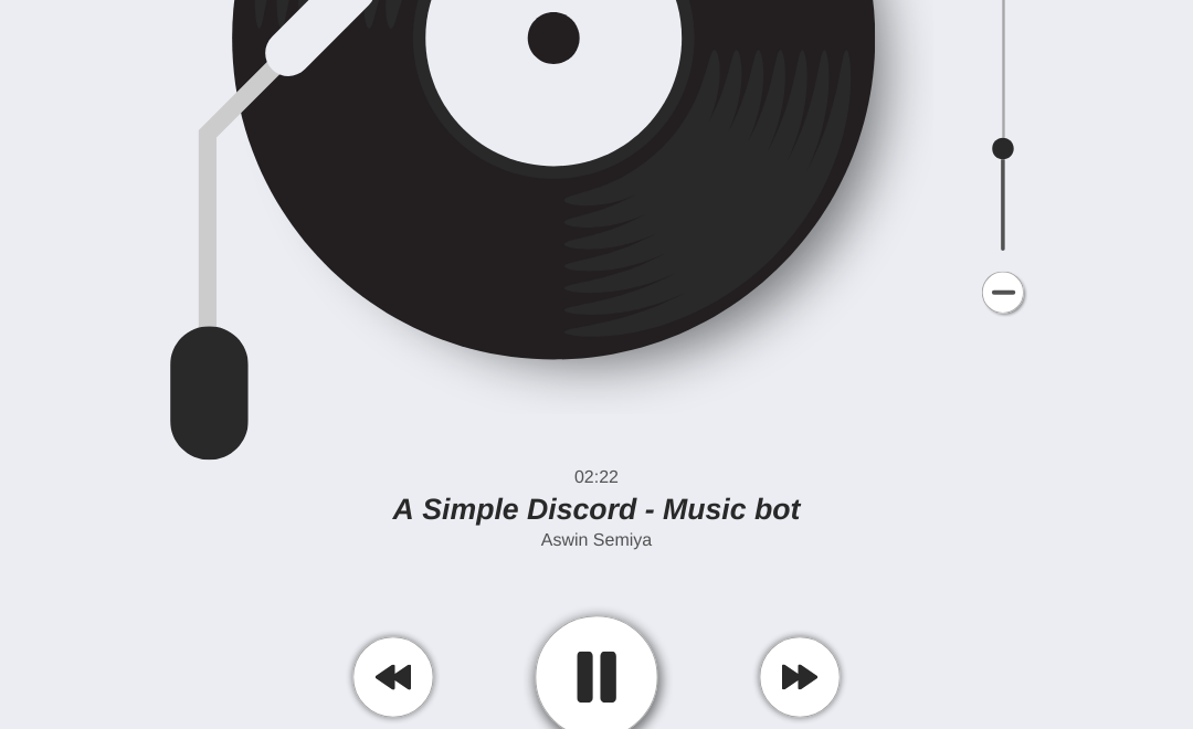 A simple Music Bot for Discord